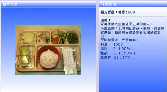 台湾三军总医院营养部介绍