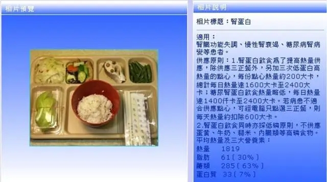 台湾三军总医院营养部介绍